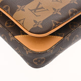 LOUIS VUITTON ルイヴィトン モノグラム ストライプ トリオメッセンジャー NIGOコラボ ブラウン M45965 レディース モノグラムキャンバス ショルダーバッグ ABランク 中古 銀蔵