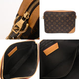 LOUIS VUITTON ルイヴィトン モノグラム ストライプ トリオメッセンジャー NIGOコラボ ブラウン M45965 レディース モノグラムキャンバス ショルダーバッグ ABランク 中古 銀蔵