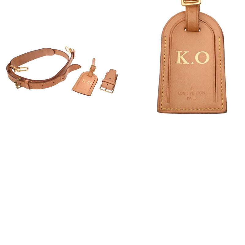 LOUIS VUITTON ルイヴィトン モノグラム キーポル バンドリエール 45 マイLV イニシャル入り ブラウン M41418 ユニセックス モノグラムキャンバス ボストンバッグ Bランク 中古 銀蔵