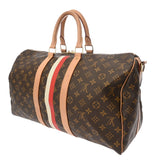 LOUIS VUITTON ルイヴィトン モノグラム キーポル バンドリエール 45 マイLV イニシャル入り ブラウン M41418 ユニセックス モノグラムキャンバス ボストンバッグ Bランク 中古 銀蔵