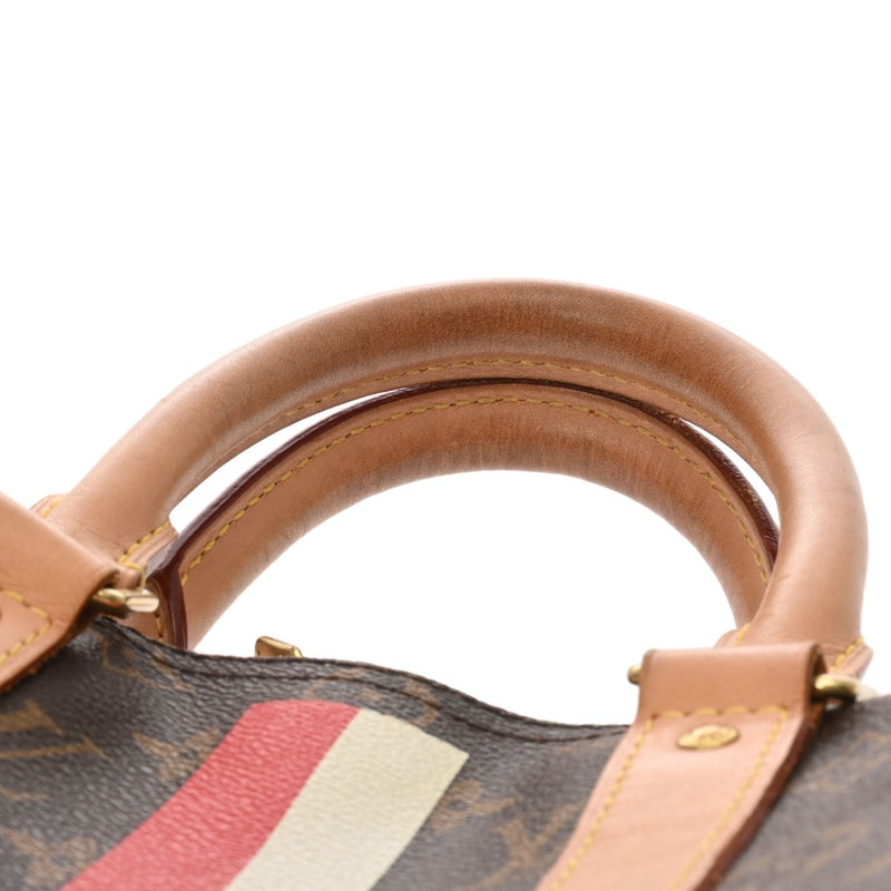 LOUIS VUITTON ルイヴィトン モノグラム キーポル バンドリエール 45 マイLV イニシャル入り ブラウン M41418 ユニセックス モノグラムキャンバス ボストンバッグ Bランク 中古 銀蔵