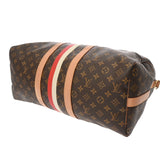 LOUIS VUITTON ルイヴィトン モノグラム キーポル バンドリエール 45 マイLV イニシャル入り ブラウン M41418 ユニセックス モノグラムキャンバス ボストンバッグ Bランク 中古 銀蔵