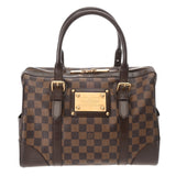 LOUIS VUITTON ルイヴィトン ダミエ バークレー ブラウン N52000 レディース ダミエキャンバス ハンドバッグ Bランク 中古 銀蔵
