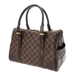 LOUIS VUITTON ルイヴィトン ダミエ バークレー ブラウン N52000 レディース ダミエキャンバス ハンドバッグ Bランク 中古 銀蔵