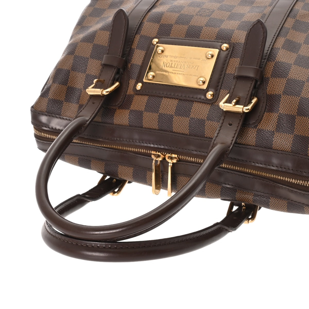 Louis Vuitton ダミエ バークレー ハンドバッグ ルイヴィトン バークレー 14137 ブラウン レディース ダミエキャンバス