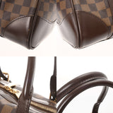 LOUIS VUITTON ルイヴィトン ダミエ バークレー ブラウン N52000 レディース ダミエキャンバス ハンドバッグ Bランク 中古 銀蔵