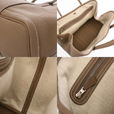 HERMES エルメス ガーデンパーティ PM エトゥープ Y刻印(2020年頃) ユニセックス ネゴンダ ハンドバッグ ABランク 中古 銀蔵