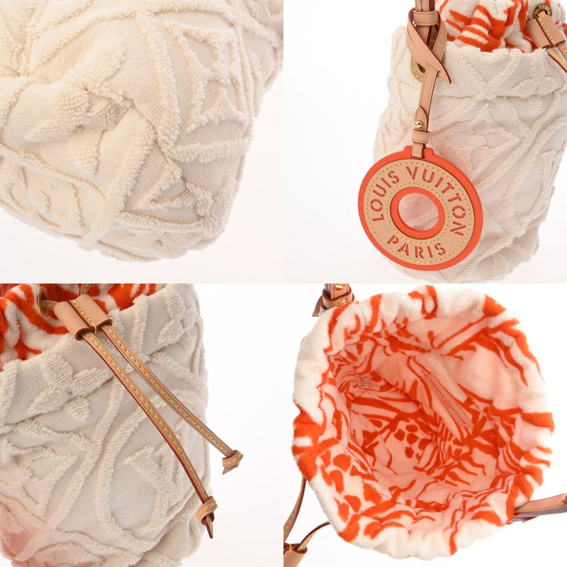 LOUIS VUITTON ルイヴィトン LV バケーション バイザプール バケット ベージュ系 M25146 レディース コットン100％ トートバッグ 未使用 銀蔵