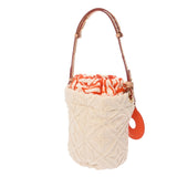 LOUIS VUITTON ルイヴィトン LV バケーション バイザプール バケット ベージュ系 M25146 レディース コットン100％ トートバッグ 未使用 銀蔵