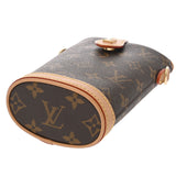 LOUIS VUITTON ルイヴィトン モノグラム フォールドミー ブラウン M80874 レディース モノグラムキャンバス ポーチ 未使用 銀蔵