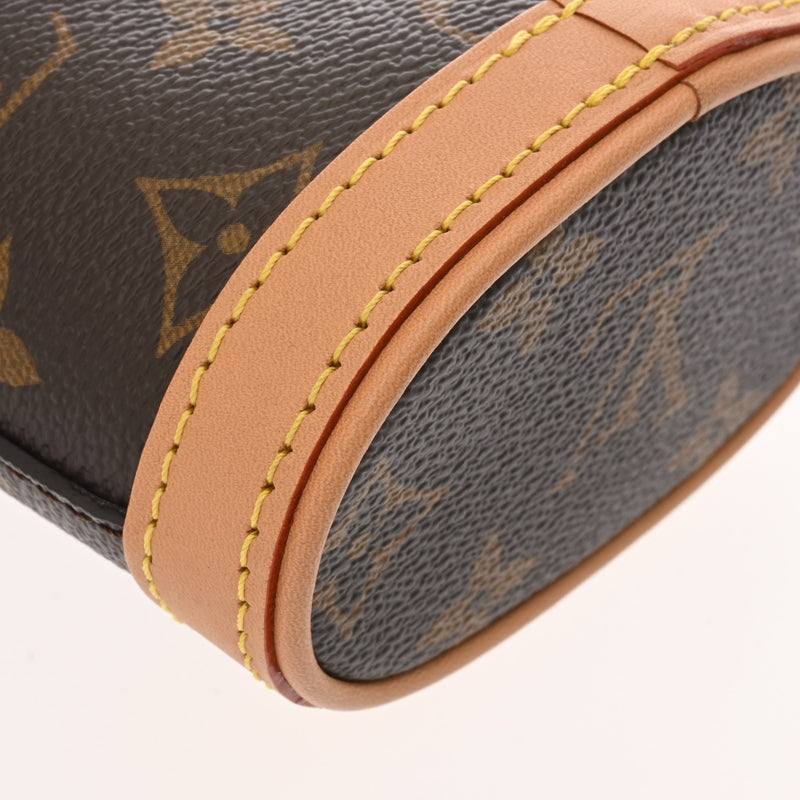 LOUIS VUITTON ルイヴィトン モノグラム フォールドミー ブラウン M80874 レディース モノグラムキャンバス ポーチ 未使用 銀蔵