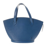LOUIS VUITTON ルイヴィトン エピ サンジャック トレドブルー M52275 レディース エピレザー ハンドバッグ ABランク 中古 銀蔵