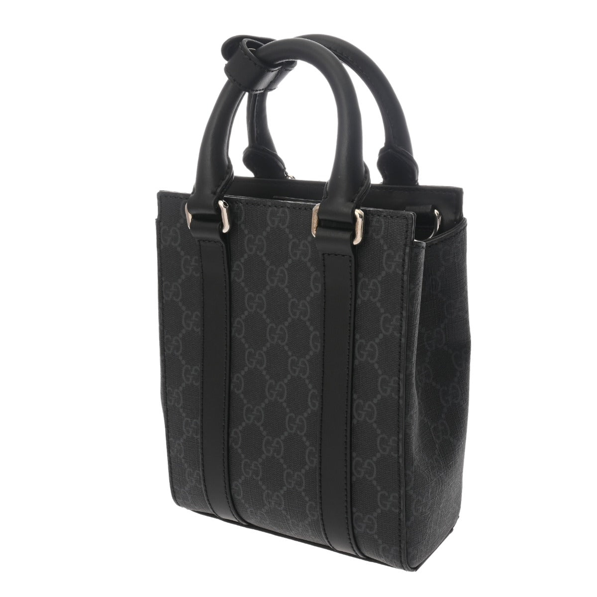 Gucci ブラック トートバッグ 収納ポーチ付き Gucci ブラック トートバッグ 収納ポーチ付き Gucci ブラック トート