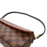 LOUIS VUITTON ルイヴィトン ダミエ レコレータ セミショルダー ブラウン N51299 レディース ダミエキャンバス ハンドバッグ ABランク 中古 銀蔵