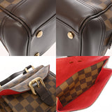 LOUIS VUITTON ルイヴィトン ダミエ ナイツブリッジ エベヌ N51201 レディース ダミエキャンバス ハンドバッグ ABランク 中古 銀蔵