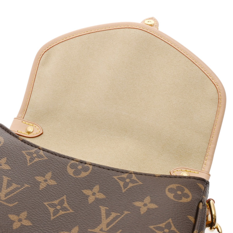 LOUIS VUITTON ルイヴィトン モノグラム ソミュール BB ブラウン M46740 レディース モノグラムキャンバス 2WAYバッグ 未使用 銀蔵
