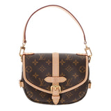 LOUIS VUITTON ルイヴィトン モノグラム ソミュール BB ブラウン M46740 レディース モノグラムキャンバス 2WAYバッグ 未使用 銀蔵