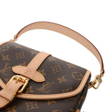 LOUIS VUITTON ルイヴィトン モノグラム ソミュール BB ブラウン M46740 レディース モノグラムキャンバス 2WAYバッグ 未使用 銀蔵