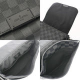 LOUIS VUITTON ルイヴィトン ダミエグラフィット ディストリクトPM 黒/グレー N41260 メンズ ショルダーバッグ Aランク 中古 銀蔵