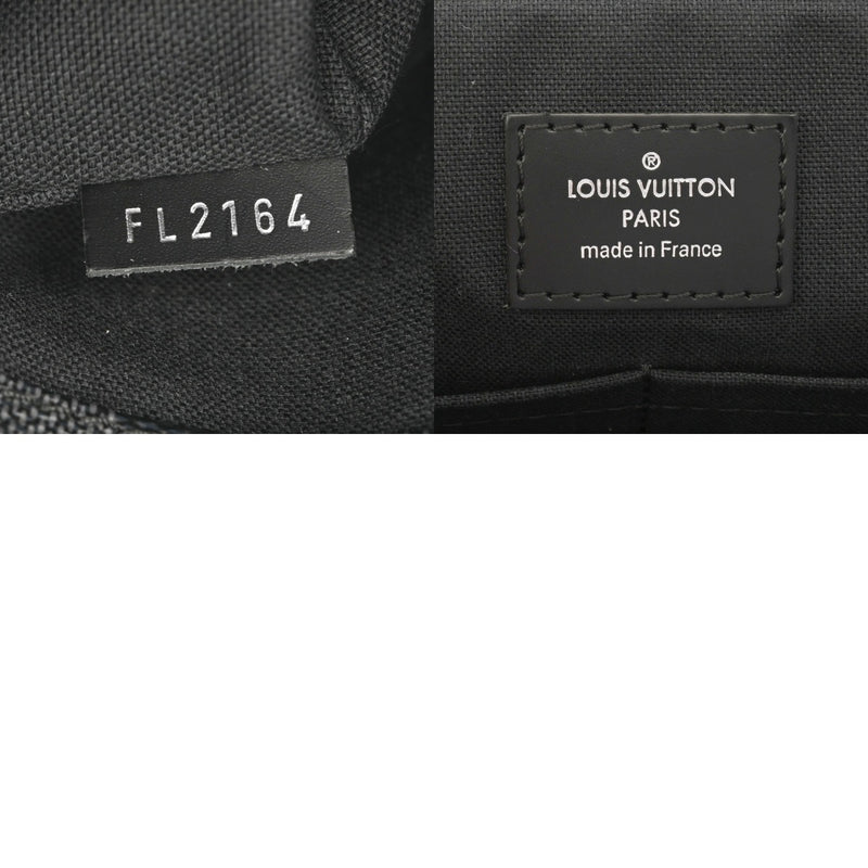 LOUIS VUITTON ルイヴィトン ダミエグラフィット ディストリクトPM 黒/グレー N41260 メンズ ショルダーバッグ Aランク 中古 銀蔵