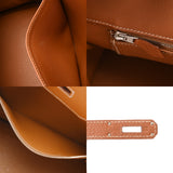 HERMES エルメス バーキン 35 ゴールド □M刻印(2009年頃) ユニセックス トゴ ハンドバッグ ABランク 中古 銀蔵