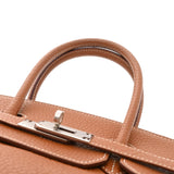 HERMES エルメス バーキン 35 ゴールド □M刻印(2009年頃) ユニセックス トゴ ハンドバッグ ABランク 中古 銀蔵
