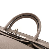 HERMES エルメス バーキン 30 エトゥープ □K刻印(2007年頃) レディース トリヨンクレマンス ハンドバッグ ABランク 中古 銀蔵