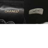 CHANEL シャネル ピコローレ 縦型バニティ ブラック レディース ラムスキン ハンドバッグ ABランク 中古 銀蔵