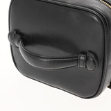 CHANEL シャネル ピコローレ 縦型バニティ ブラック レディース ラムスキン ハンドバッグ ABランク 中古 銀蔵