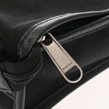 GUCCI グッチ トラベルポーチ  ブラック シルバー金具 674797 ユニセックス ナイロン レザー ウエストバッグ ABランク 中古 銀蔵