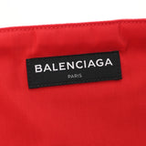 BALENCIAGA バレンシアガ ポーチ レッド 459745 ユニセックス ナイロン クラッチバッグ Aランク 中古 銀蔵