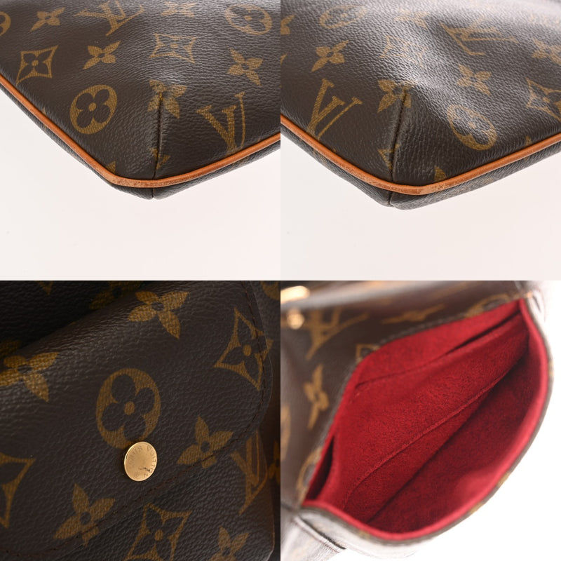 LOUIS VUITTON ルイヴィトン モノグラム パルティシオン ブラウン M51901 レディース モノグラムキャンバス ポーチ Bランク 中古 銀蔵