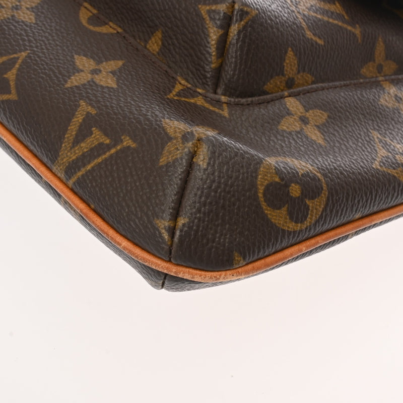 LOUIS VUITTON ルイヴィトン モノグラム パルティシオン ブラウン M51901 レディース モノグラムキャンバス ポーチ Bランク 中古 銀蔵