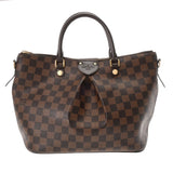 LOUIS VUITTON ルイヴィトン ダミエ シエナ MM ブラウン N41546 レディース ダミエキャンバス ハンドバッグ Bランク 中古 銀蔵