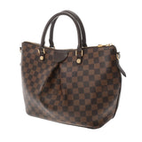 LOUIS VUITTON ルイヴィトン ダミエ シエナ MM ブラウン N41546 レディース ダミエキャンバス ハンドバッグ Bランク 中古 銀蔵