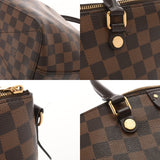 LOUIS VUITTON ルイヴィトン ダミエ シエナ MM ブラウン N41546 レディース ダミエキャンバス ハンドバッグ Bランク 中古 銀蔵