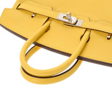 HERMES エルメス バーキン 25 ジョーヌナプル B刻印(2023年頃) レディース ヴォースイフト ハンドバッグ ABランク 中古 銀蔵