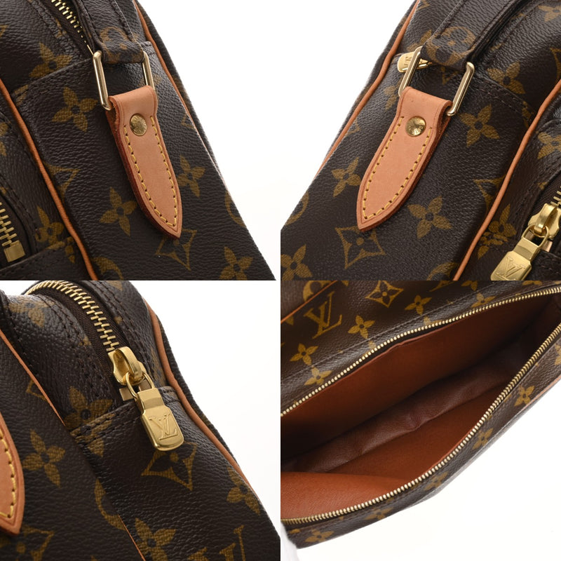 LOUIS VUITTON ルイヴィトン モノグラム ナイル ブラウン M45244 ユニセックス モノグラムキャンバス ショルダーバッグ Aランク 中古 銀蔵