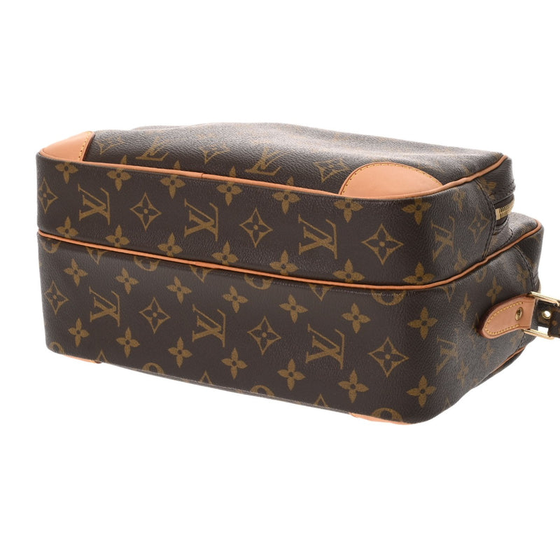LOUIS VUITTON ルイヴィトン モノグラム ナイル ブラウン M45244 ユニセックス モノグラムキャンバス ショルダーバッグ Aランク 中古 銀蔵