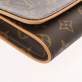 LOUIS VUITTON ルイヴィトン モノグラム ポシェットツイン GM 2WAY ブラウン M51852 レディース モノグラムキャンバス ショルダーバッグ ABランク 中古 銀蔵