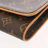 LOUIS VUITTON ルイヴィトン モノグラム ポシェットツイン GM 2WAY ブラウン M51852 レディース モノグラムキャンバス ショルダーバッグ ABランク 中古 銀蔵