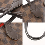 LOUIS VUITTON ルイヴィトン ダミエ ネヴァーフル PM ブラウン N41359 レディース ダミエキャンバス ハンドバッグ ABランク 中古 銀蔵