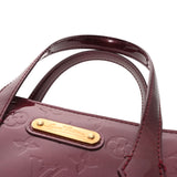 LOUIS VUITTON ルイヴィトン モノグラムヴェルニ ウィルシャーPM ルージュフォーヴィスト M91644 レディース ヴェルニ ハンドバッグ Bランク 中古 銀蔵