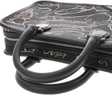 BERLUTI ベルルッティ アンジュール ガリバー  ネイビー メンズ キャンバス レザー ハンドバッグ ABランク 中古 銀蔵