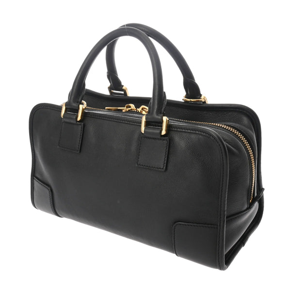 LOEWE ロエベ アマソナ 28 2WAY ブラック AMA20NA28 レディース レザー ハンドバッグ ABランク 中古 銀蔵