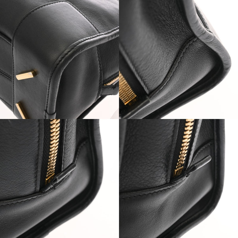 LOEWE ロエベ アマソナ 28 2WAY ブラック AMA20NA28 レディース レザー ハンドバッグ ABランク 中古 銀蔵