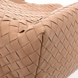 BOTTEGAVENETA ボッテガヴェネタ イントレチャート トートバッグ ベージュ ユニセックス レザー ハンドバッグ Aランク 中古 銀蔵