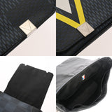 LOUIS VUITTON ルイヴィトン ダミエコバルト ディストリクトM アメリカンズカップ　 ネイビー N44004 メンズ ダミエキャンバス ショルダーバッグ Bランク 中古 銀蔵