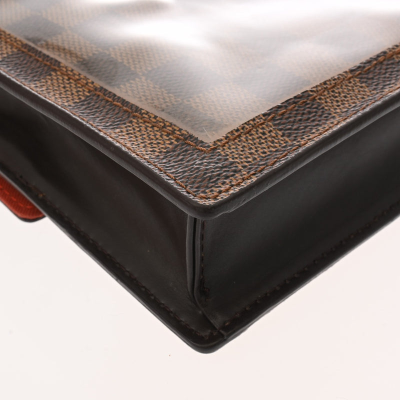 LOUIS VUITTON ルイヴィトン ダミエ ポートベロー ブラウン N45271 レディース ダミエキャンバス ショルダーバッグ Bランク 中古 銀蔵