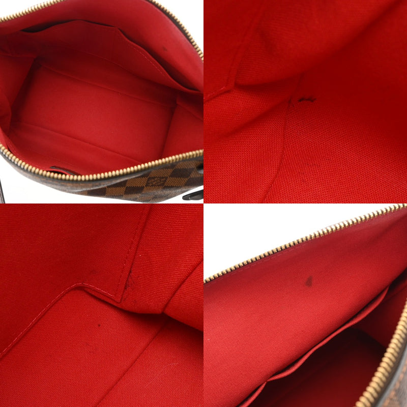 LOUIS VUITTON ルイヴィトン ダミエ ドゥオモ ブラウン N41425 ユニセックス ダミエキャンバス ショルダーバッグ Aランク 中古 銀蔵